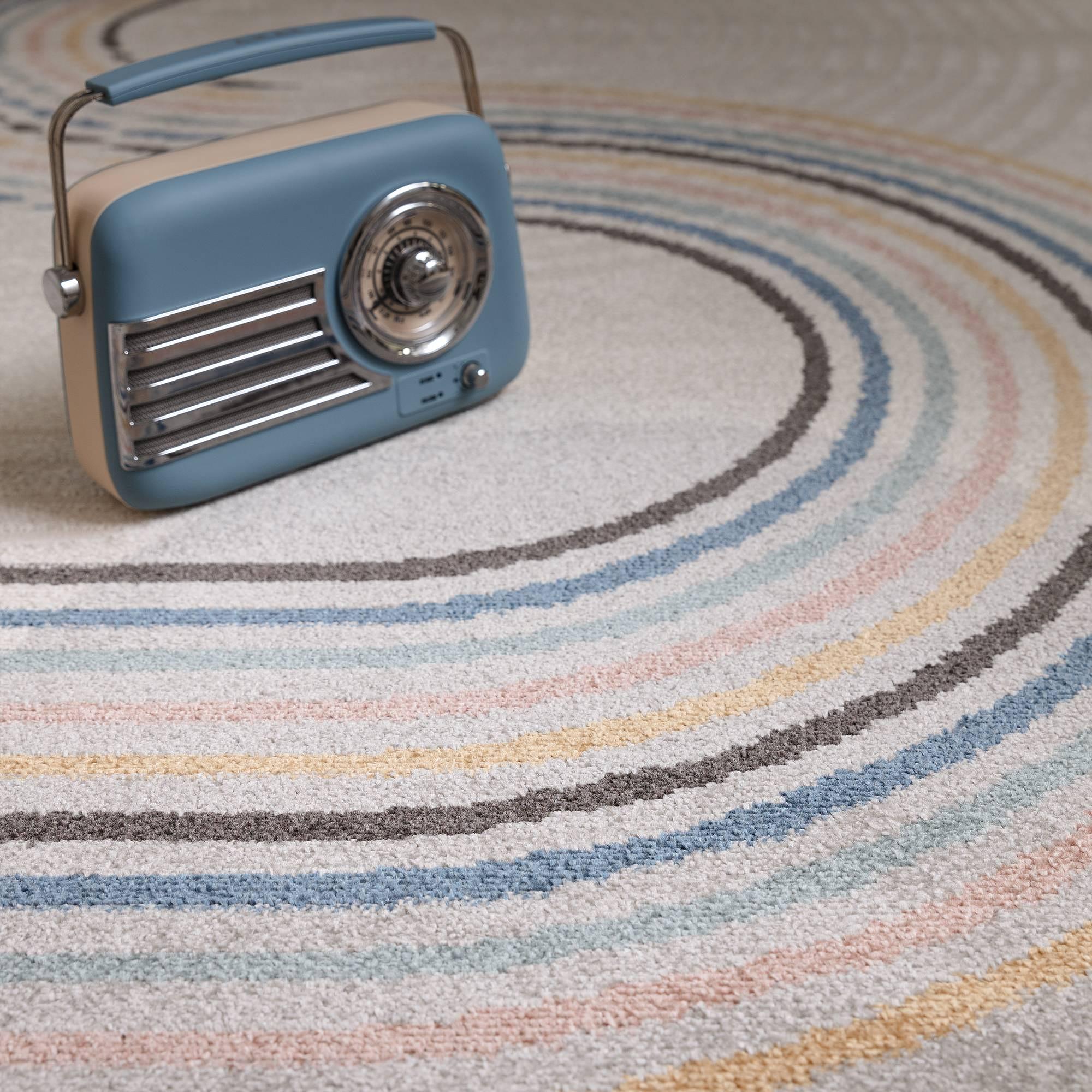 Carpet Multicolor Abstract Pattern 120x160cm 2