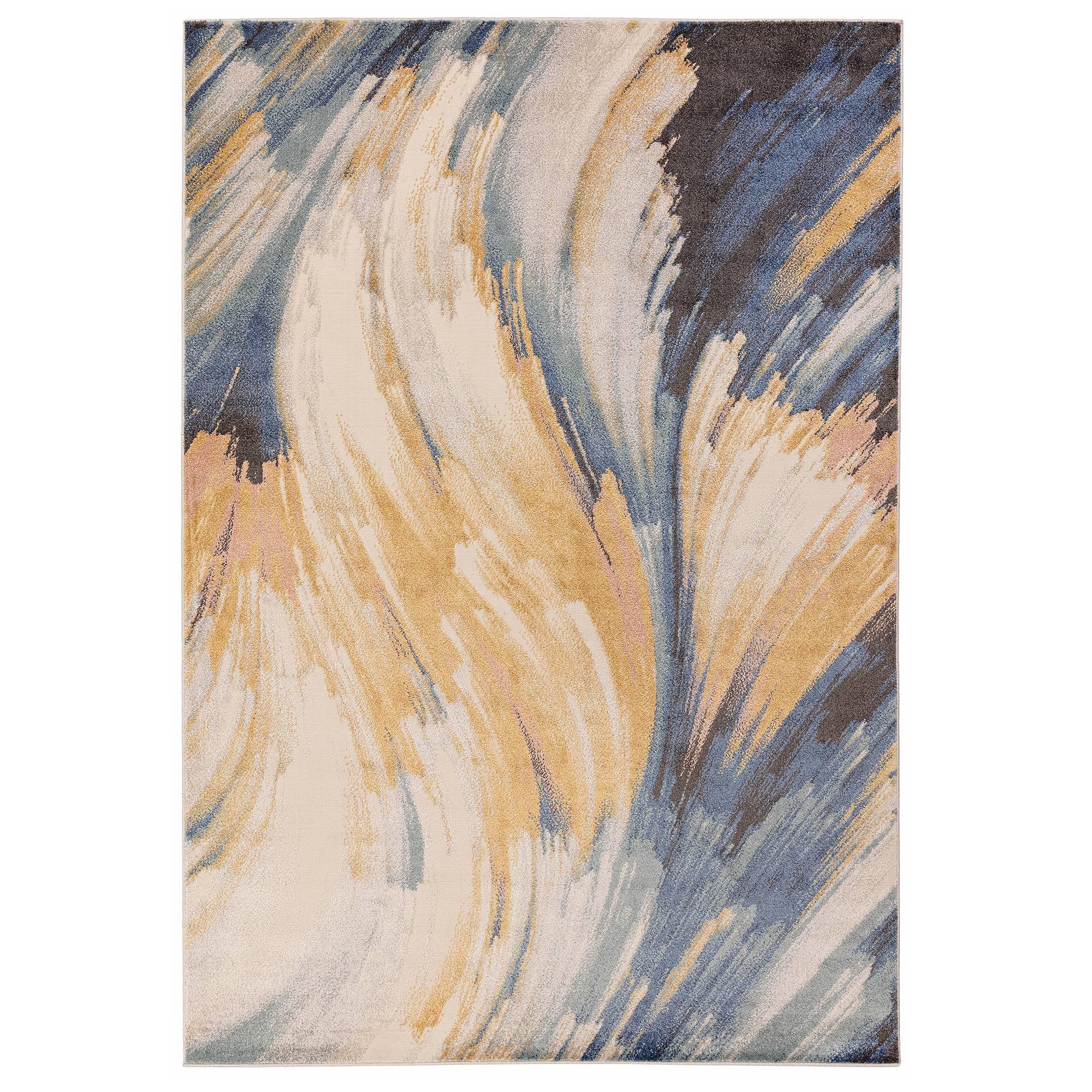 Carpet Multicolor Abstract Pattern 120x160cm 0