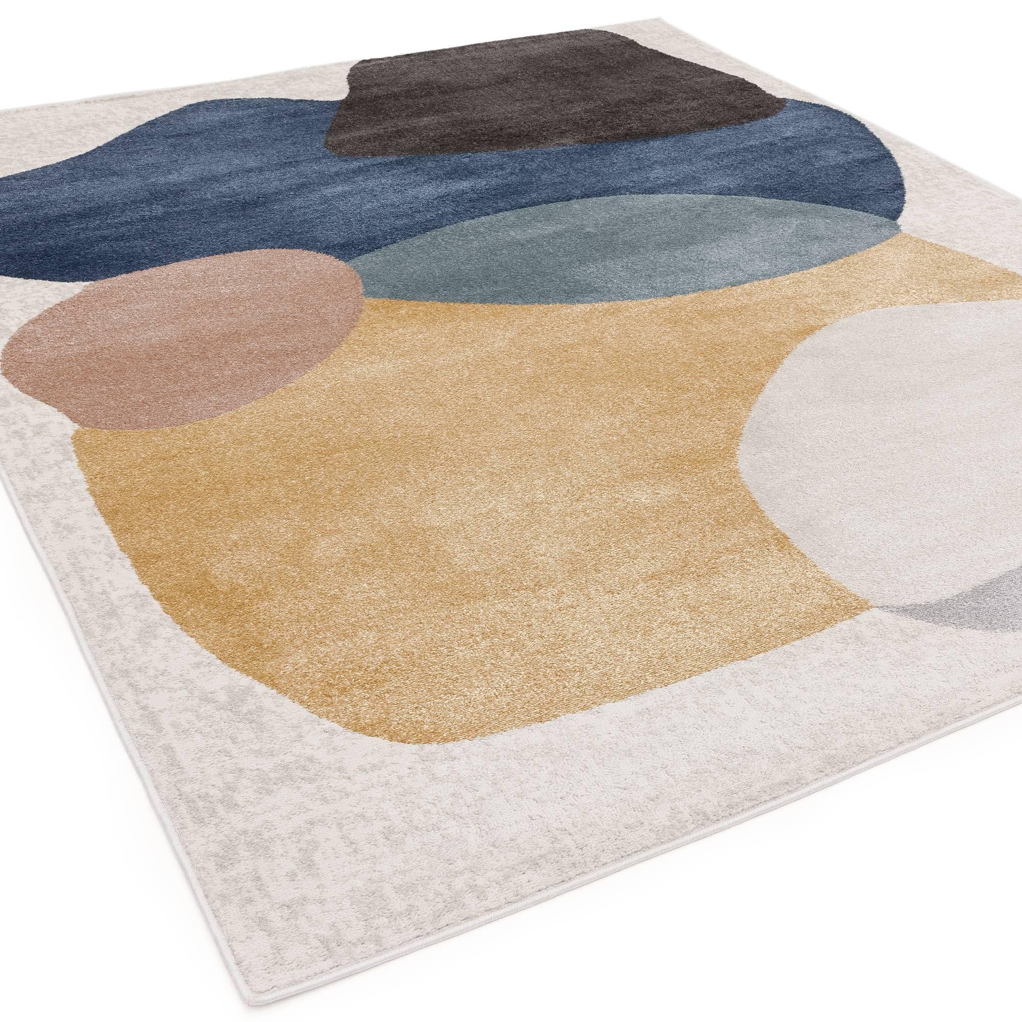 Viva Teppich Mehrfarbig Abstraktes Muster 200x275cm 3