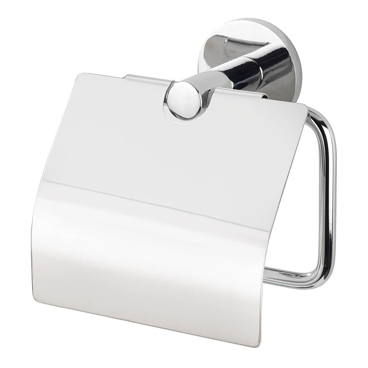 Isera Toilet paper holder zinc die-cast chrome silver 3