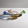 Vintage Schale Glas 1950er Jahre 4