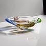 Vintage Schale Glas 1950er Jahre 3