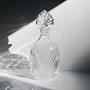 Vintage Art Deco Carafe Crystal Transparent 1980s 1
