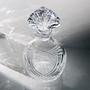 Vintage Art Deco Karaffe Kristall Transparent 1980er Jahre 5
