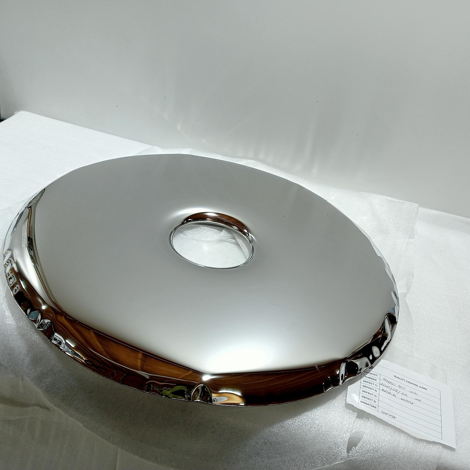 Rondo Mirror 950 Stainless Steel Inox Polished Silver 0