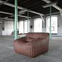 Togo Armchair Smooth Leather Folk Brown 4
