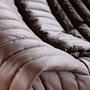 Sandra Divano 2 posti pelle liscia Folk Brown 4