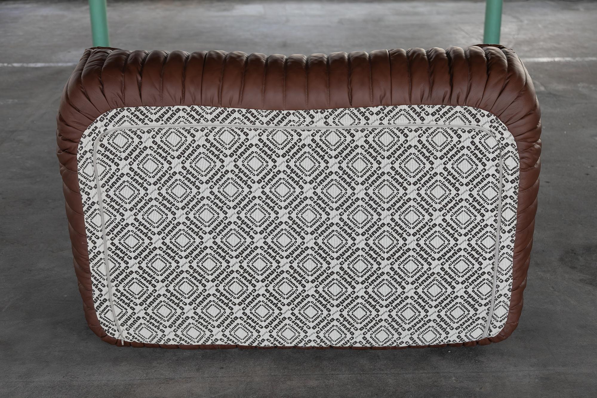 Togo Armchair Smooth Leather Folk Brown 6