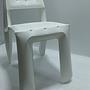 Chippensteel 0.5 Chair Aluminum White Matte 1