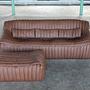 Sandra Lounge Set 2-piece. Smooth leather Folk Brown 1