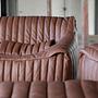 Sandra Lounge Set 2-tlg. Glattleder Folk Brown 2