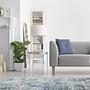 Orion Blau Metallic Teppich 200x290cm 1