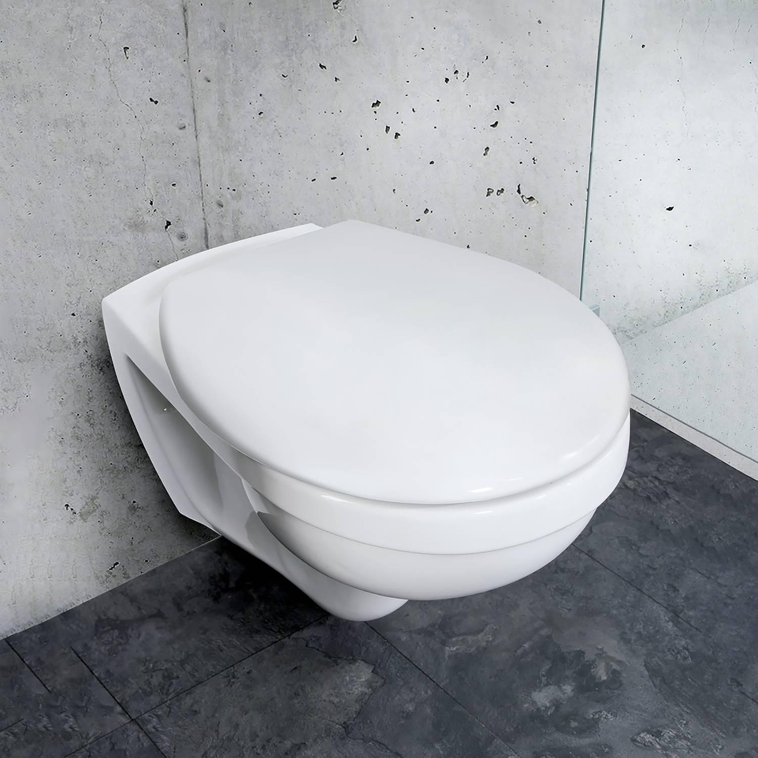 WC-Sitz Vorno Neo Edelstahl Weiß 3