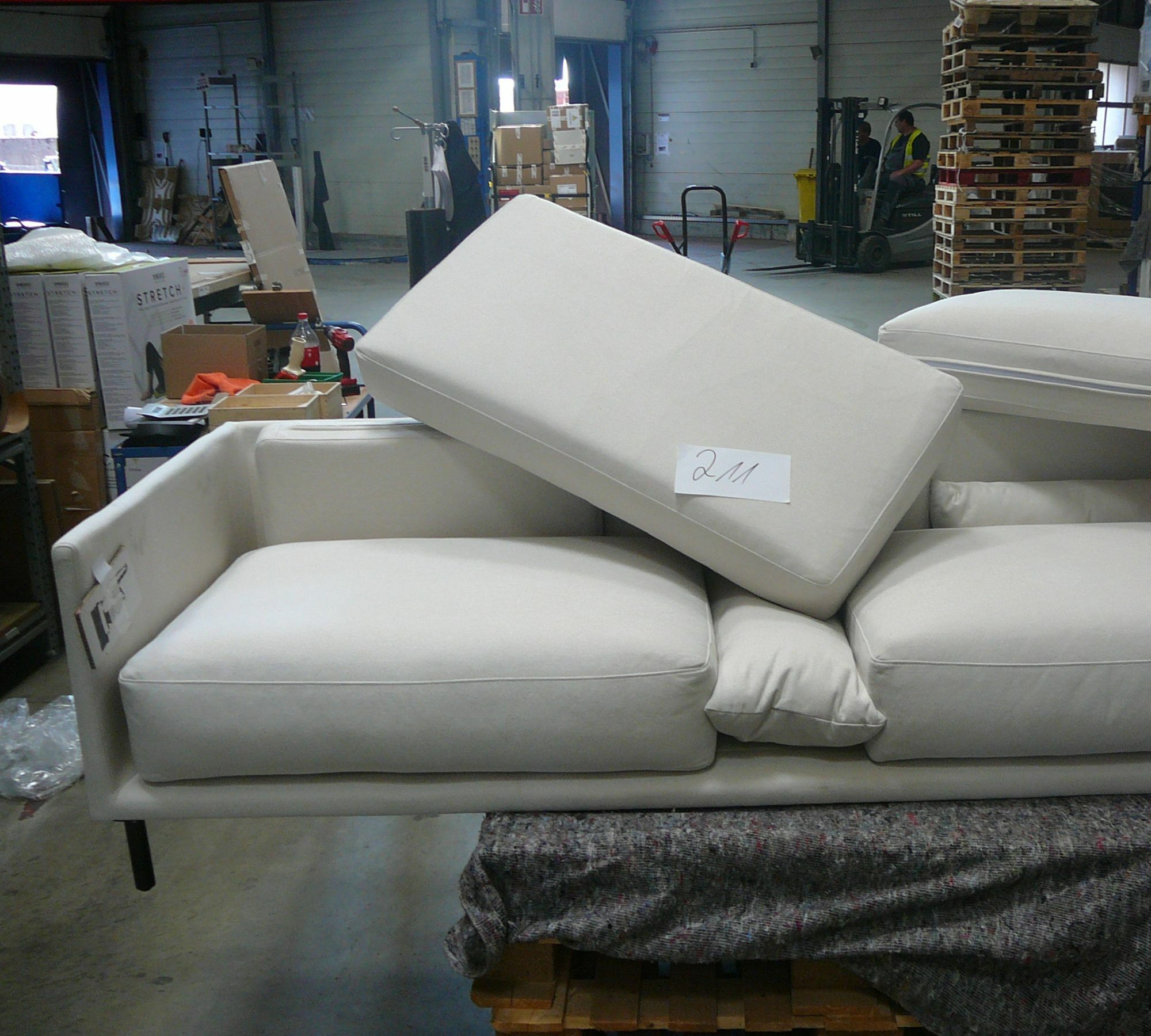 Harvey 3-Sitzer Sofa Beige 7