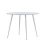 Plaza Dining table Grey ⌀100cm 4
