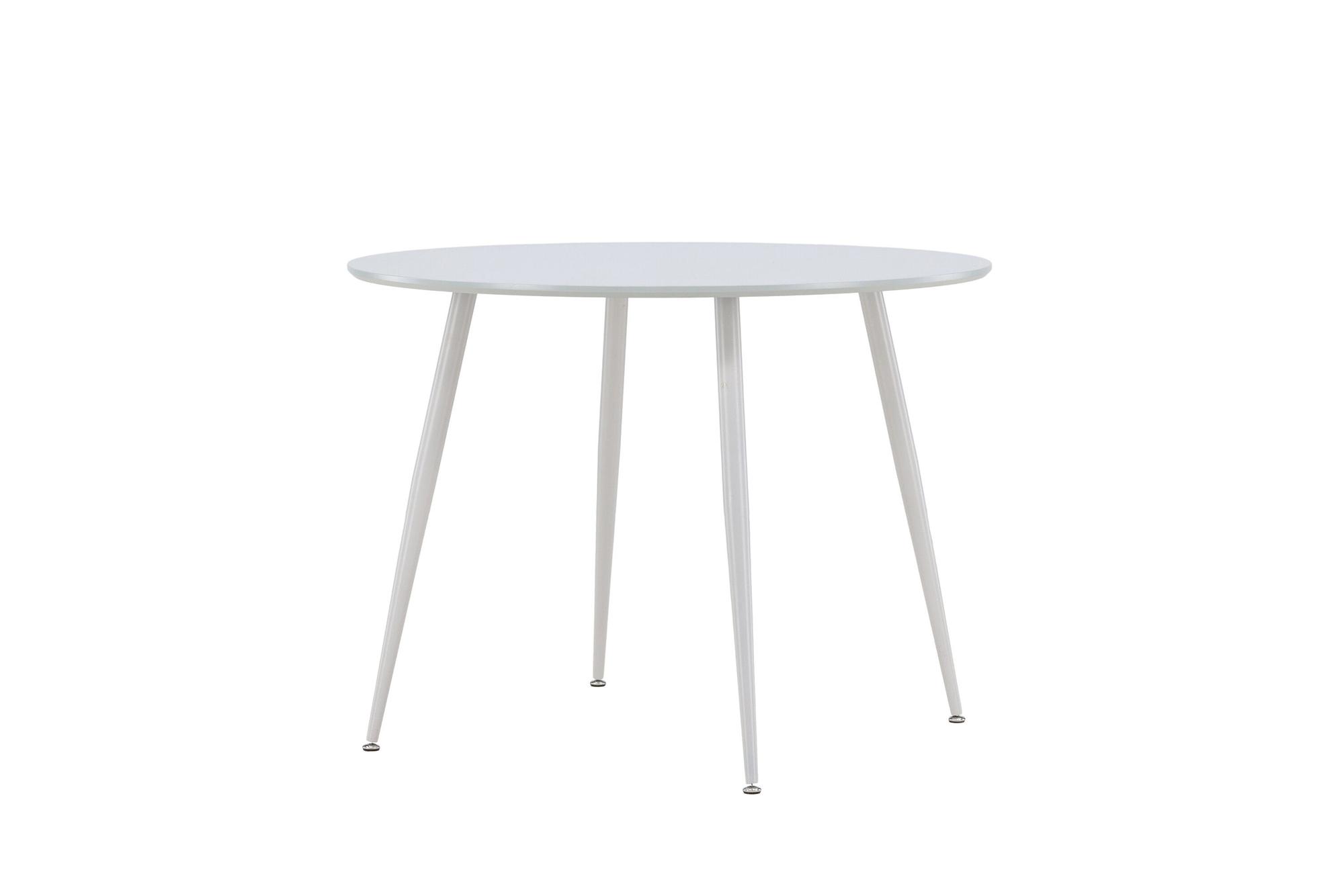 Plaza Dining table Grey ⌀100cm 4
