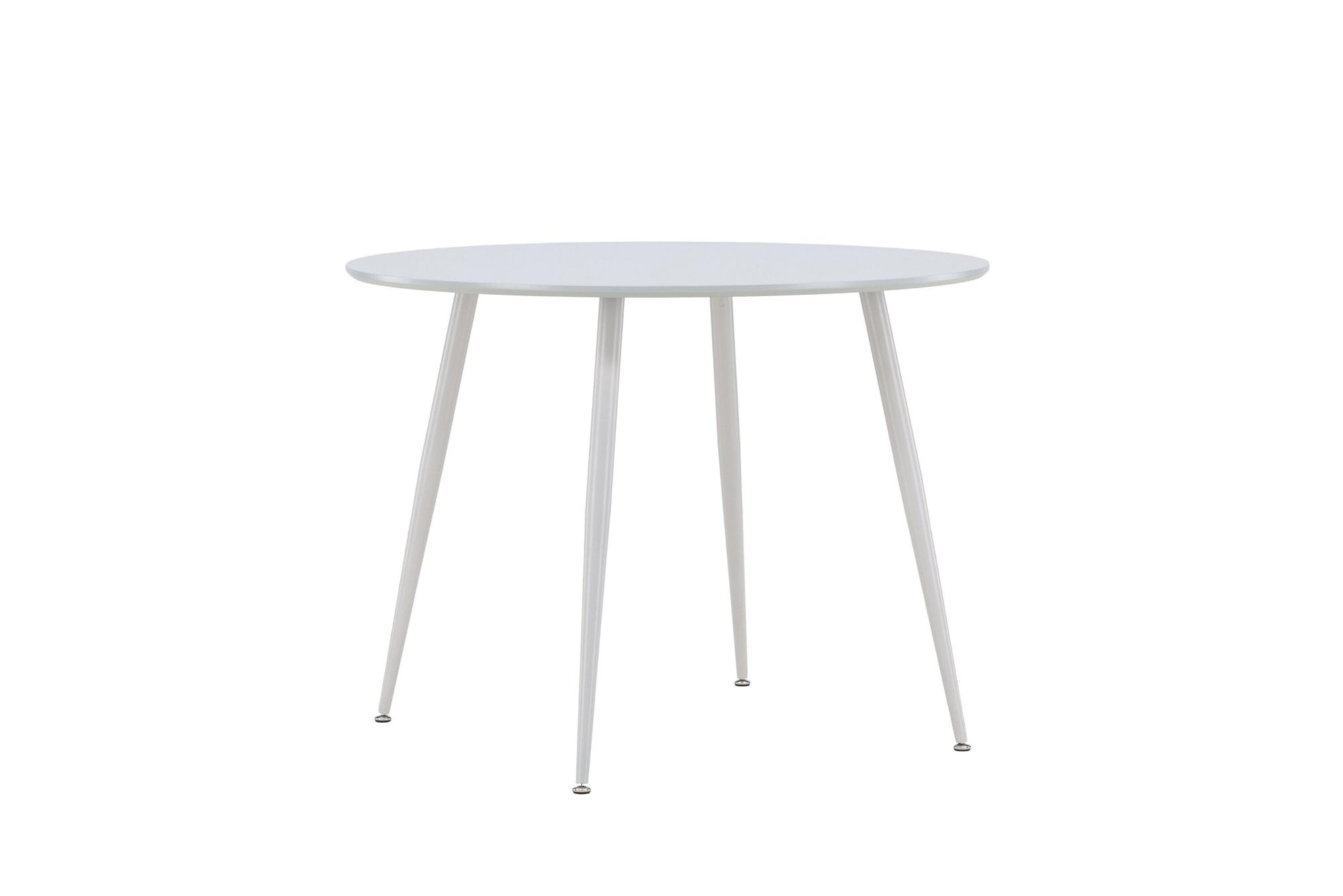 Plaza Dining table Grey ⌀100cm 5