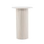 Härön Bar table Whitewash ⌀70cm 1