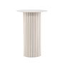 Härön Bar table Whitewash ⌀70cm 2
