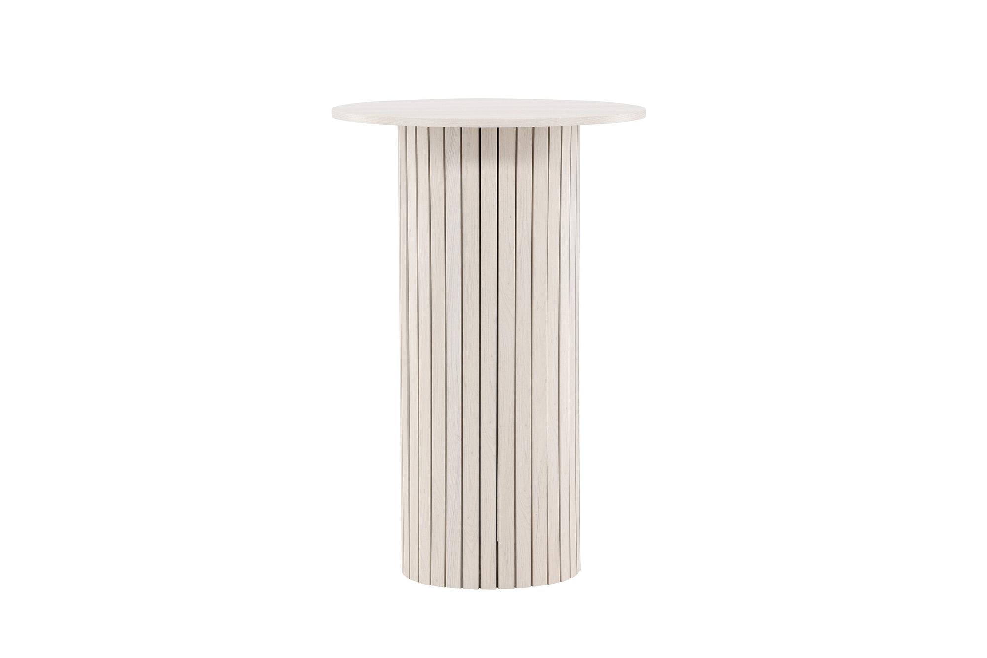 Härön Bar table Whitewash ⌀70cm 3