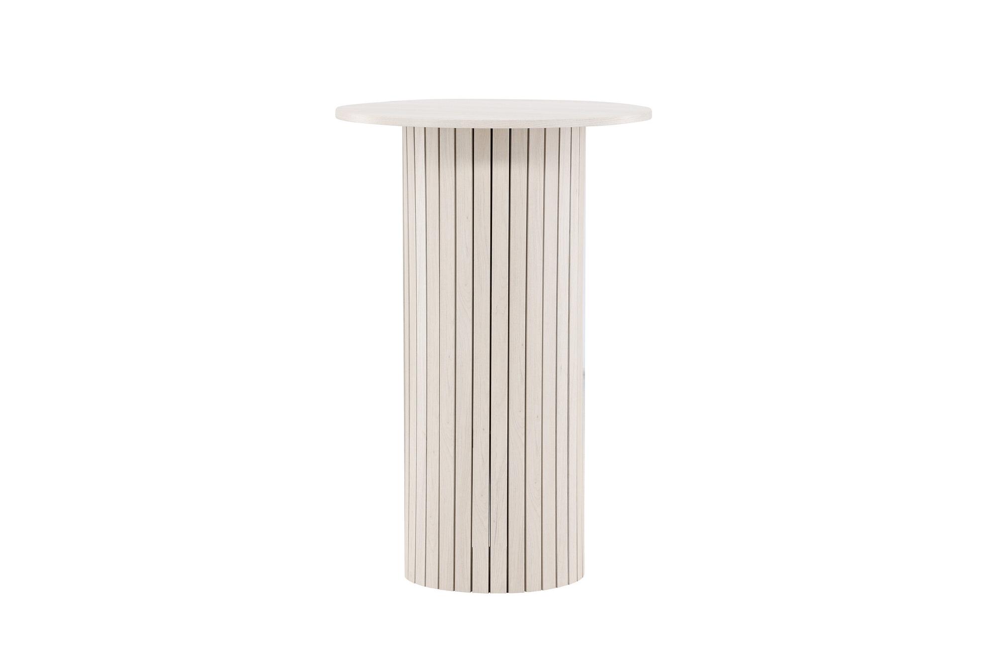 Härön Bar table Whitewash ⌀70cm 4