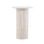 Härön Bar table Whitewash ⌀70cm 5