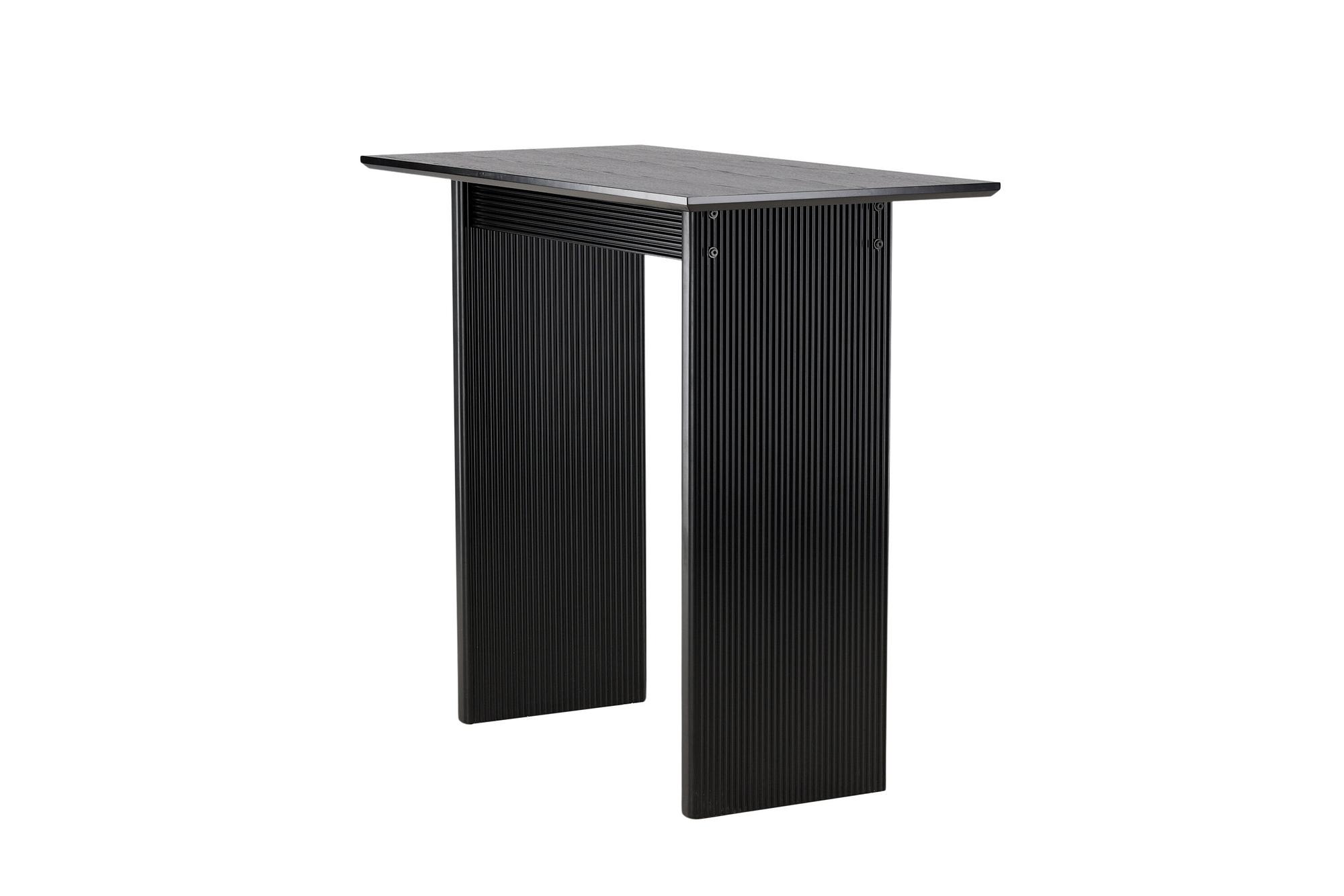 Vail Bartisch Schwarz 120x60cm 2