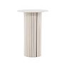 Härön Bar table Whitewash ⌀70cm 8