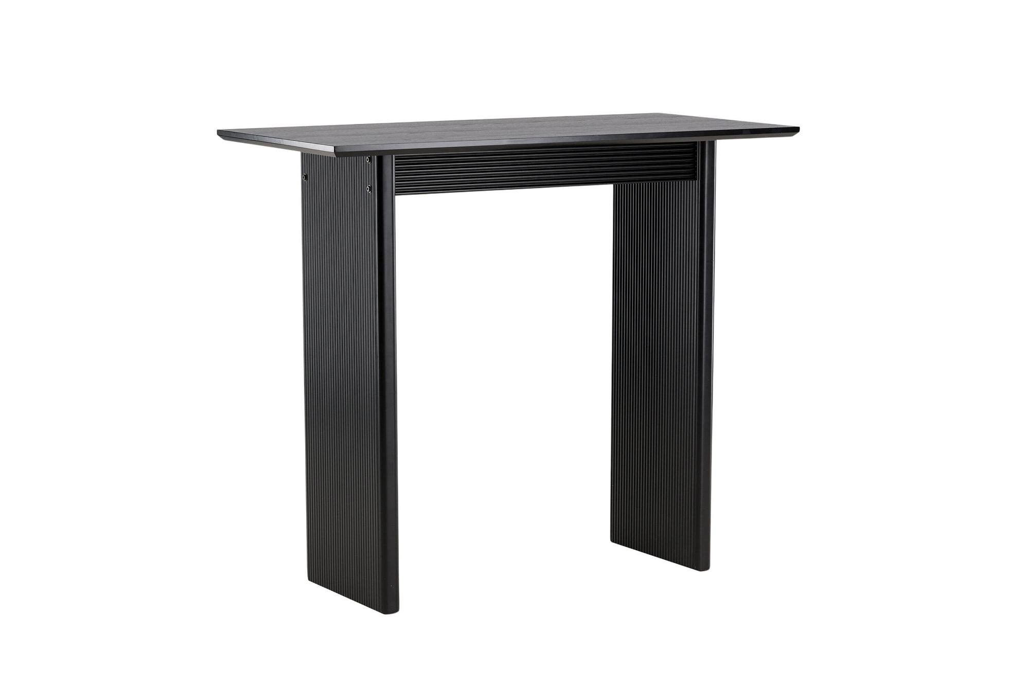 Vail Bartisch Schwarz 120x60cm 5