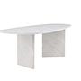 Grönvik Dining Table White Concrete Look 220x100cm 4