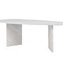 Grönvik Dining Table White Concrete Look 220x100cm 7