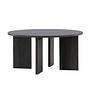 Askerön Coffee table FSC Black ⌀80cm 2
