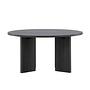 Askerön Coffee table FSC Black ⌀80cm 3