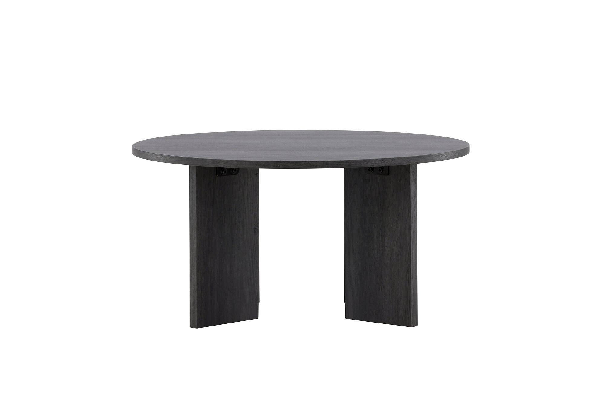 Askerön Couchtisch FSC Schwarz ⌀80cm 3
