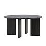 Askerön Coffee table FSC Black ⌀80cm 5
