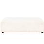 Davie Pouf Beige Kunstfell 100x100cm 6