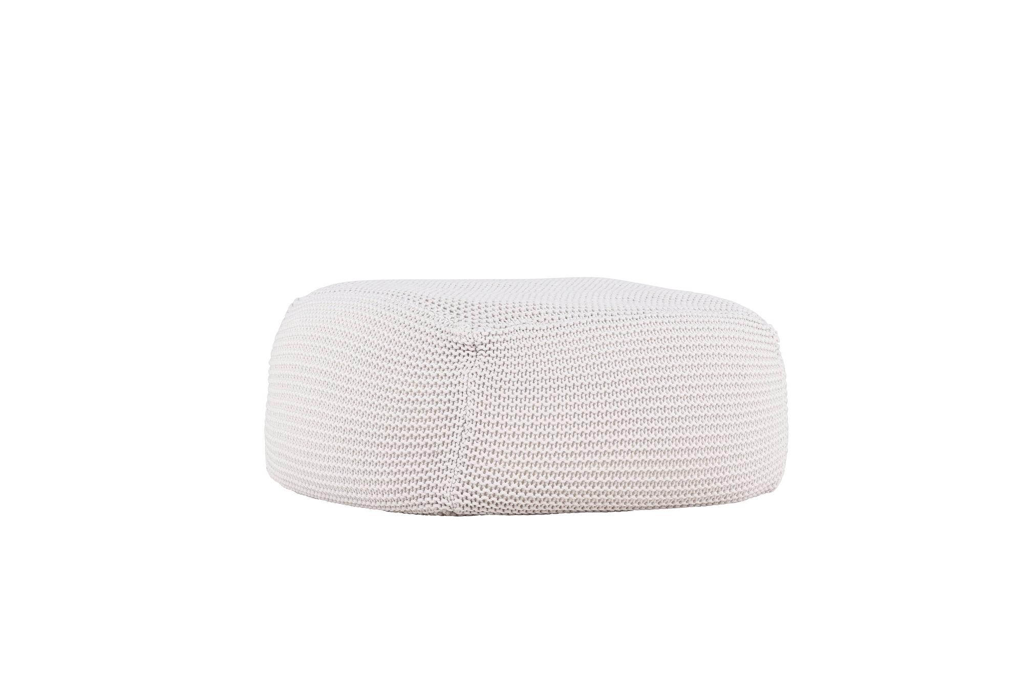 Luca Pouf Creme 60x60cm 5