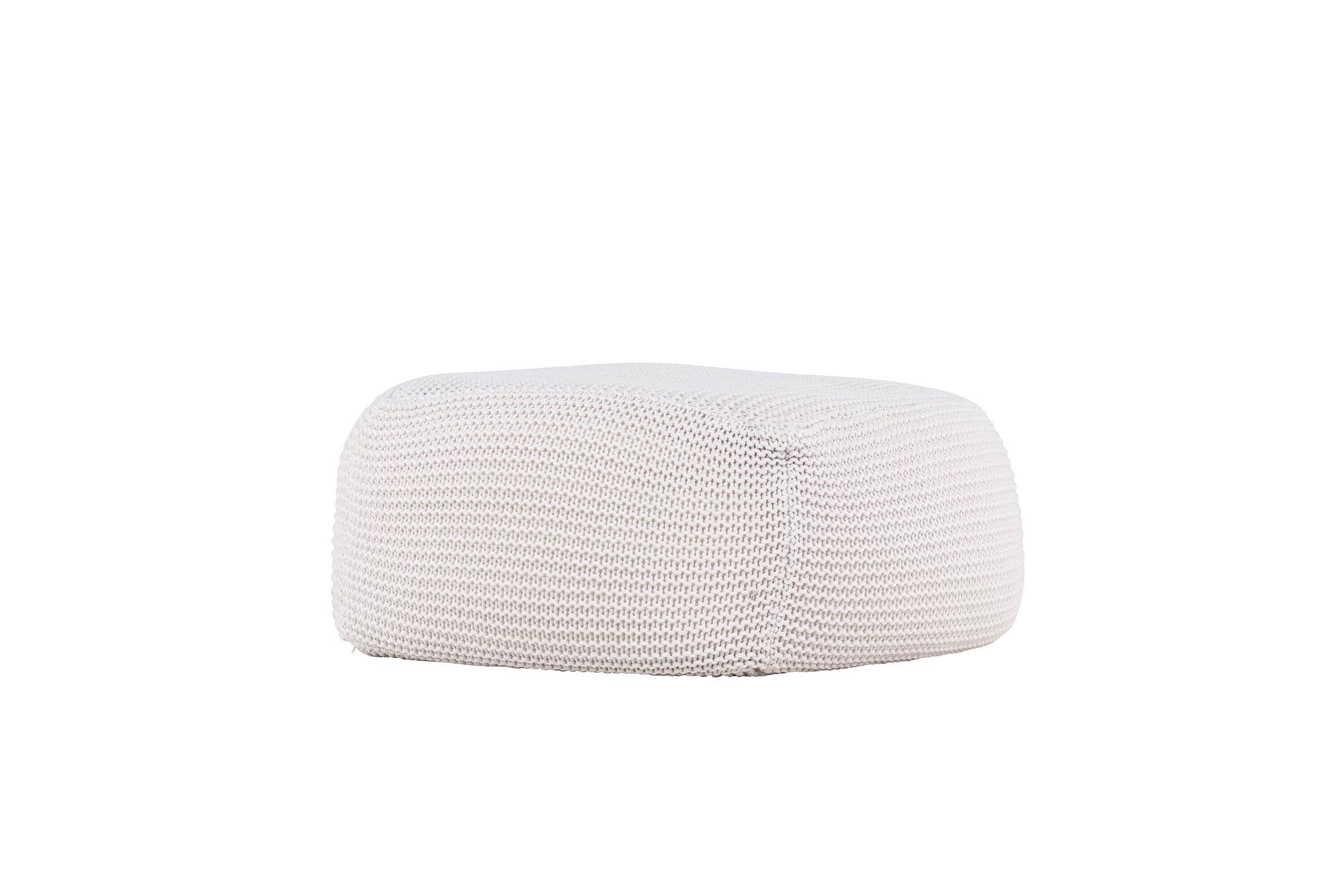 Luca Pouf Creme 60x60cm 4