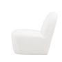 Mahla Lounge Chair White Boucle 3