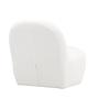 Mahla Lounge Chair White Boucle 7