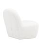 Mahla Lounge Chair White Boucle 8
