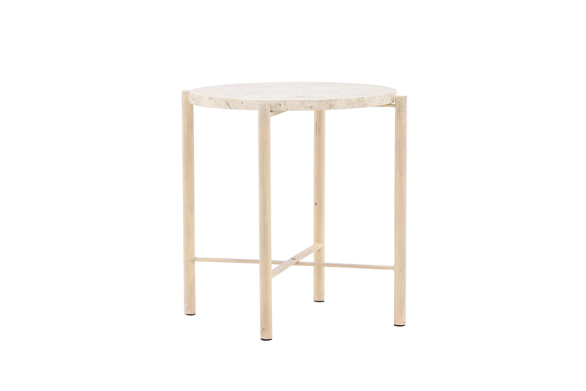 Sandhamn Sofatisch Mactan Beige ⌀40cm 8
