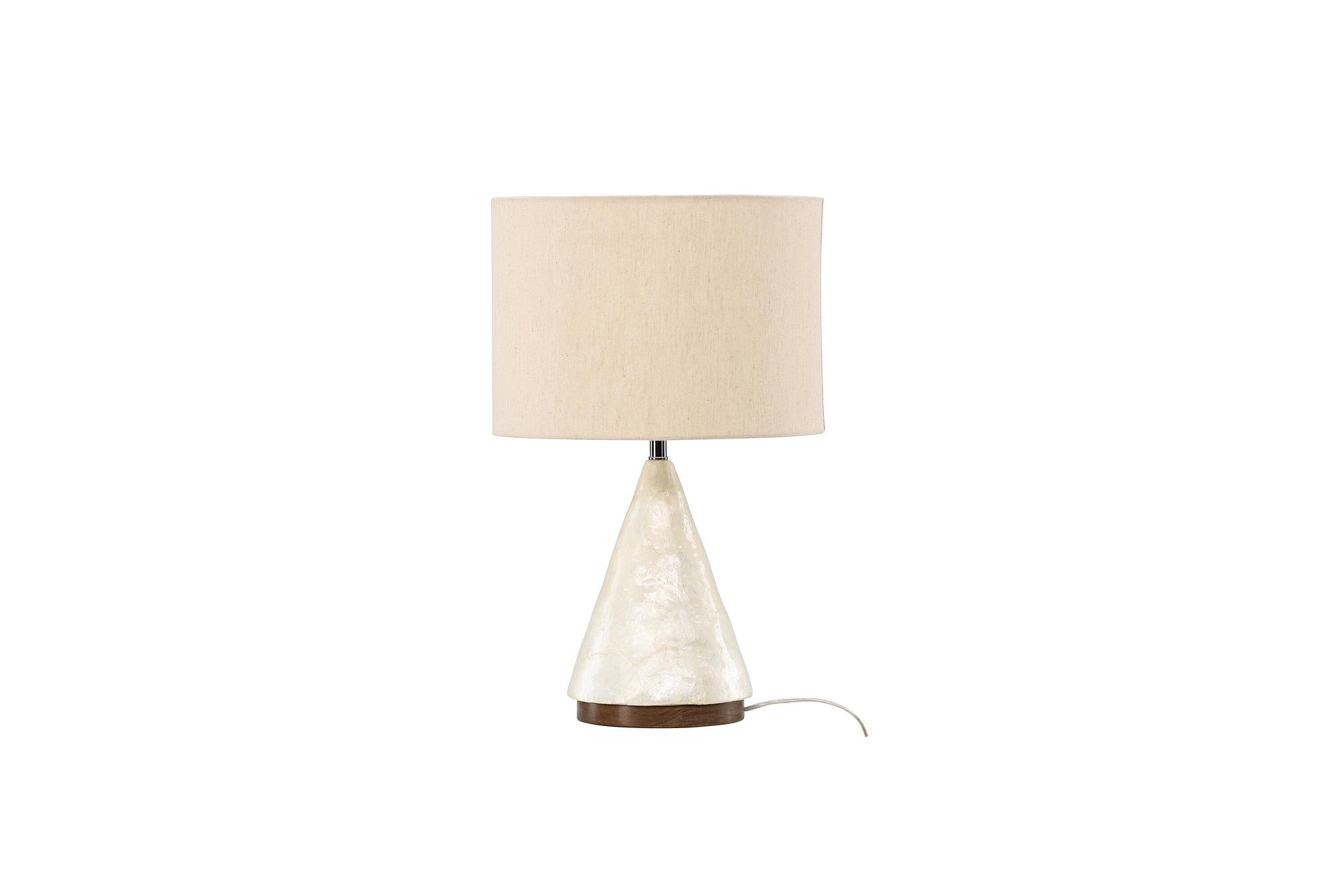 Donsö Table lamp Capiz Natural ⌀35cm 3