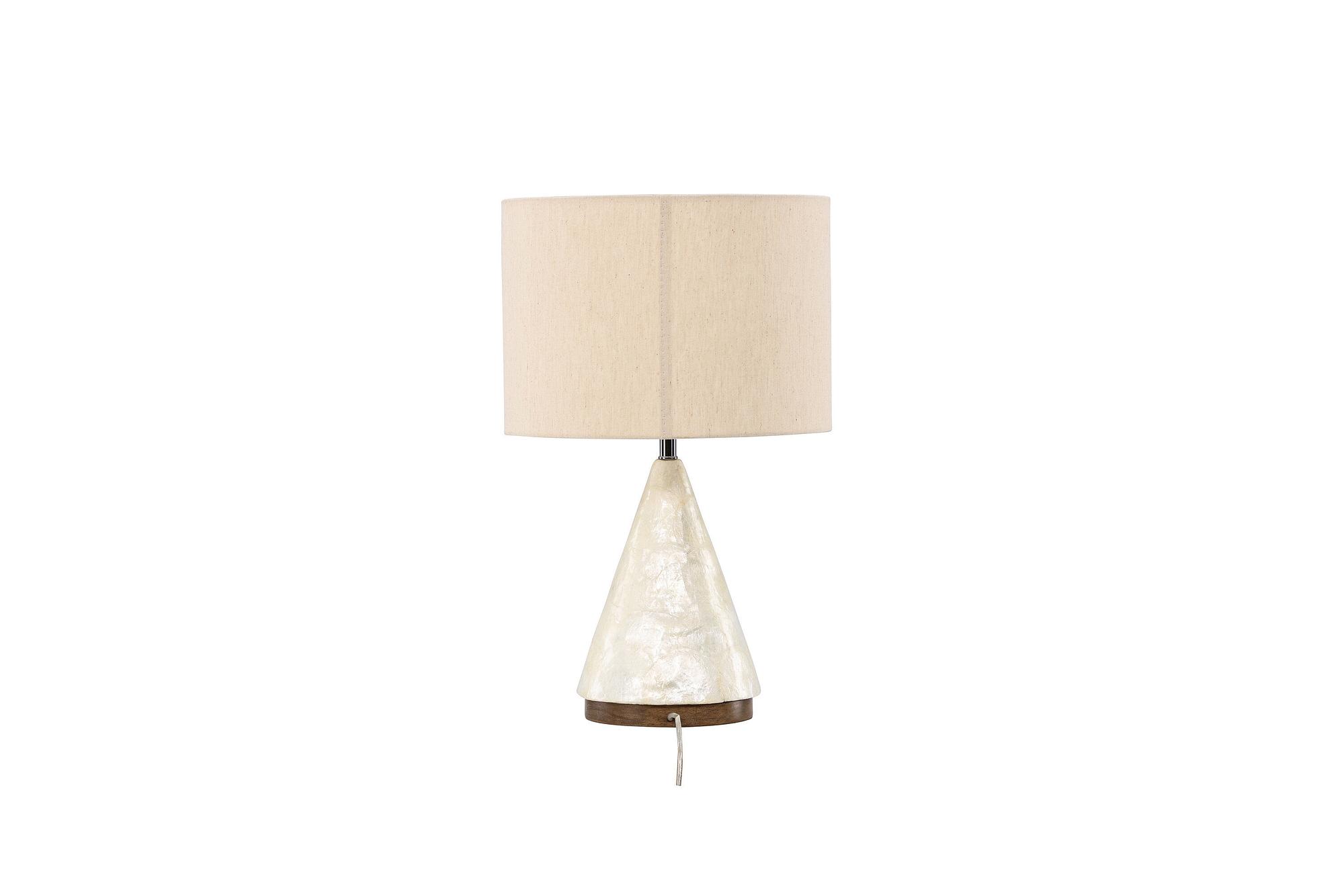 Donsö Table lamp Capiz Natural ⌀35cm 6