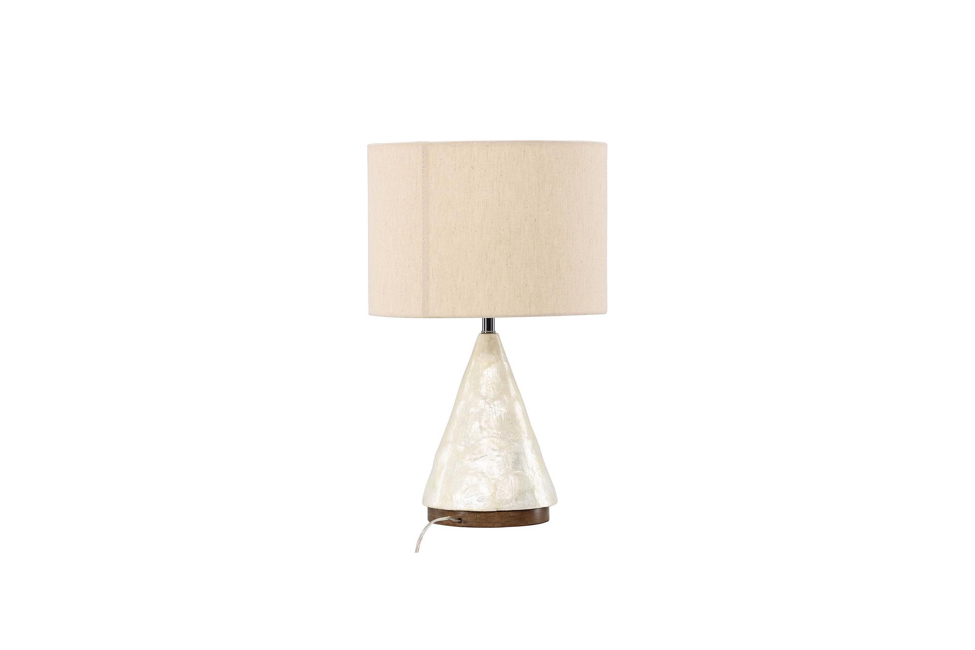 Donsö Table lamp Capiz Natural ⌀35cm 7