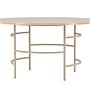 Kopenhagen Esstisch Holz Metall Beige ⌀140cm 8