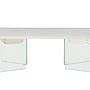 Ester coffee table glass concrete look 120x80x42cm 6