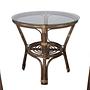 Wera Café Gartenmöbel-Set Rattan Offwhite Weiß 2