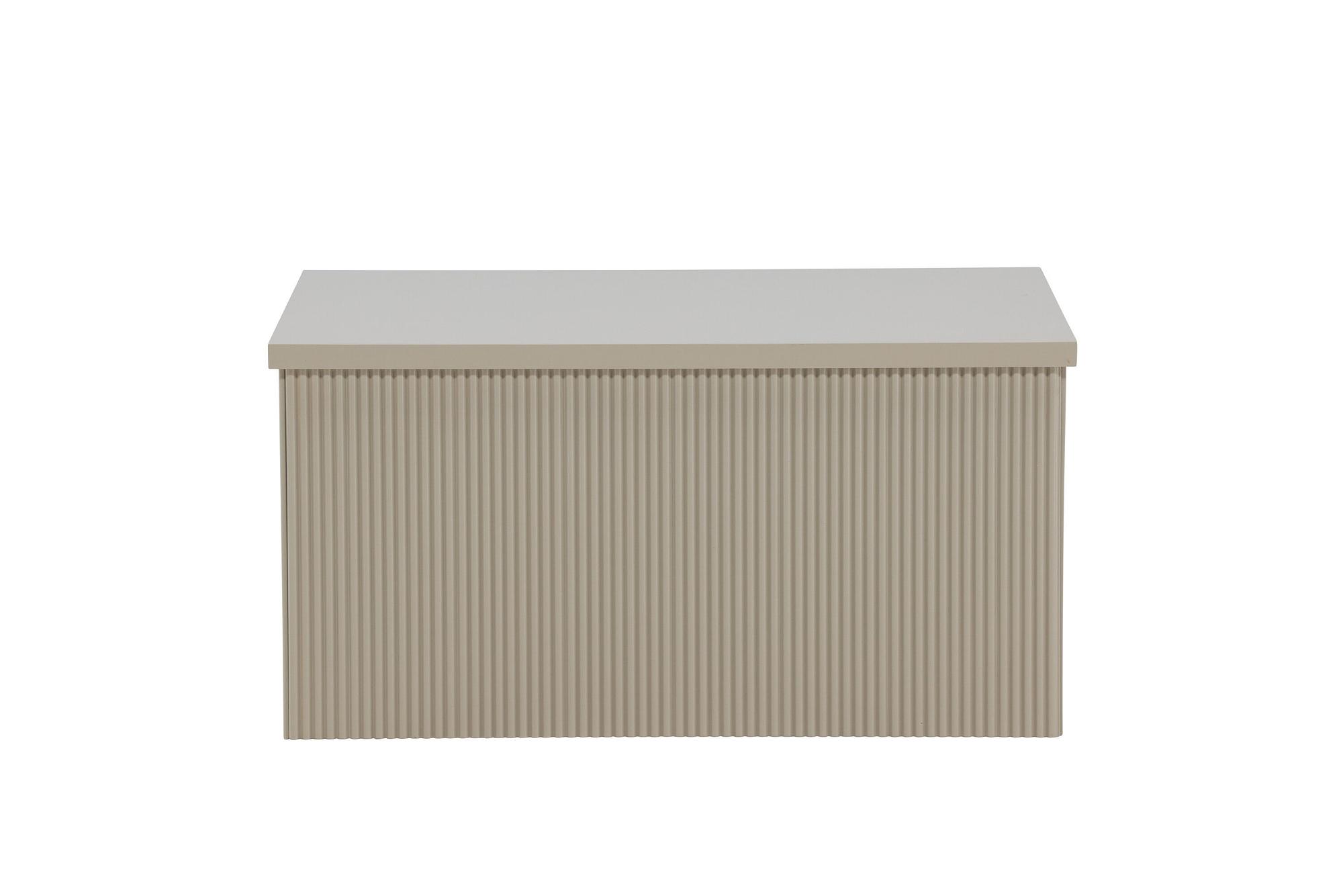 Lenox Beistelltisch Beige 80x60x40cm 6