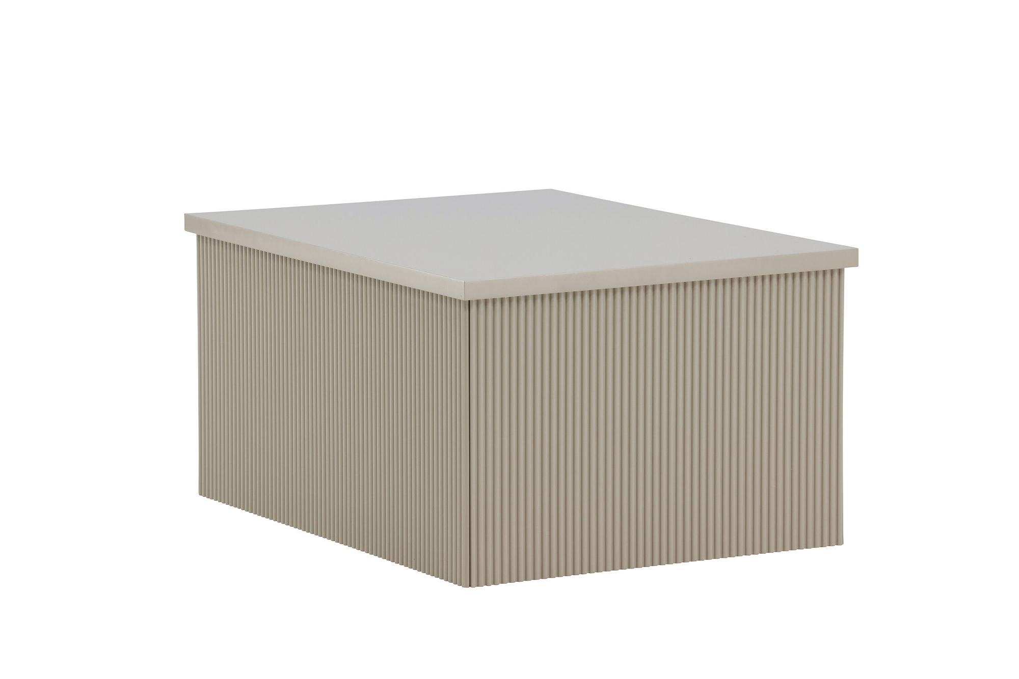 Lenox Beistelltisch Beige 80x60x40cm 8